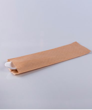 BOLSA CUBIERTOS KRAFT  100 UNDS